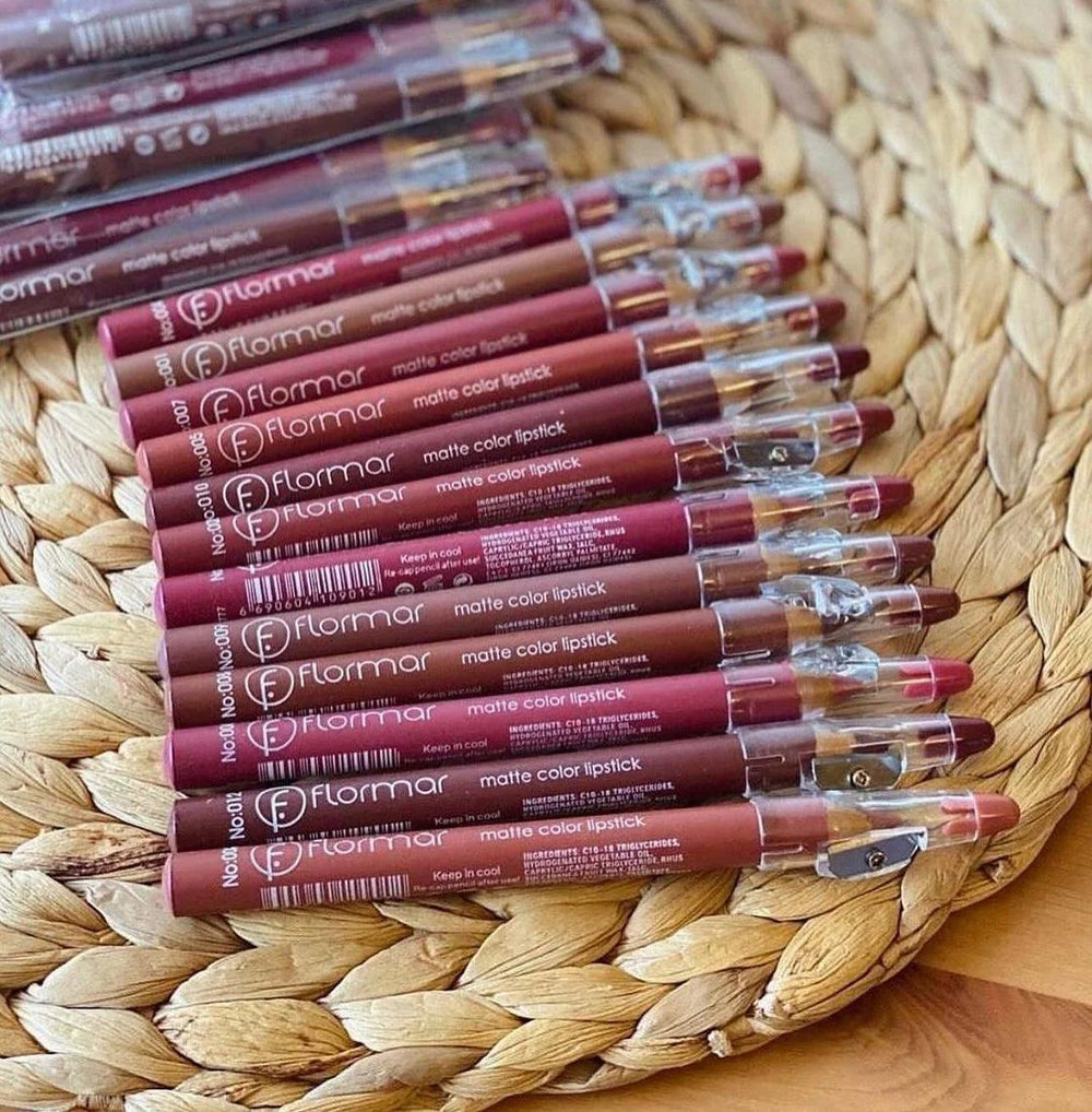 Flormar Lip Pencil – Pack of 12 Flormar