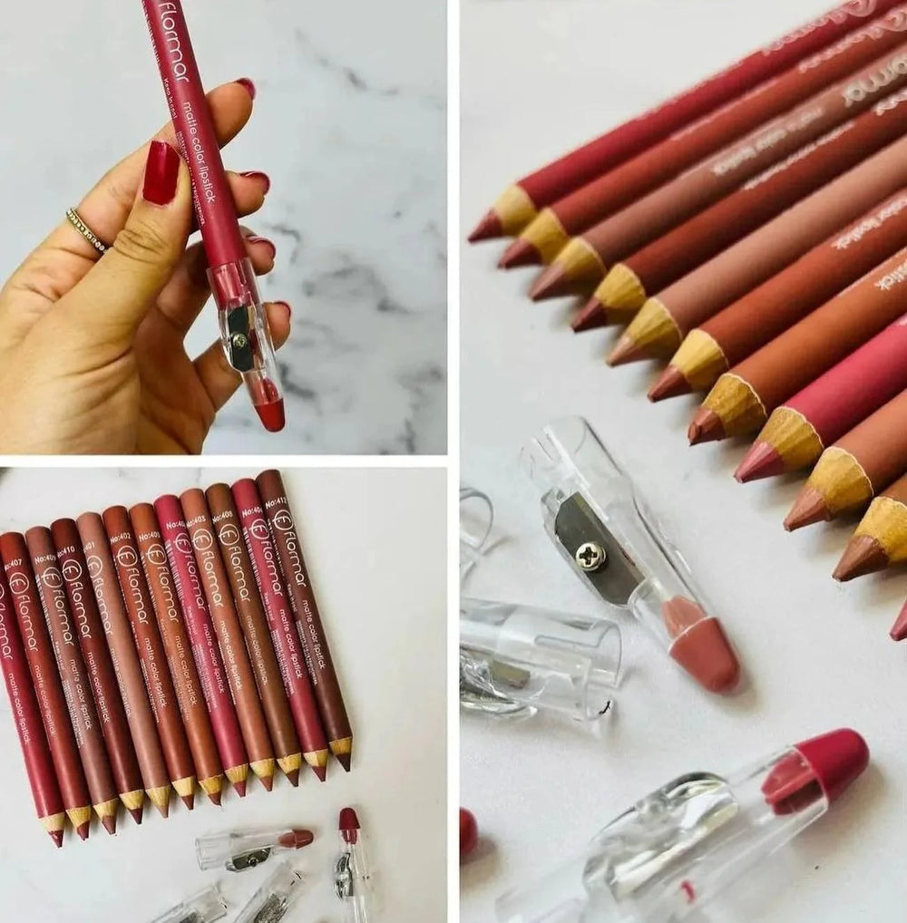 Flormar Lip Pencil – Pack of 12 Flormar