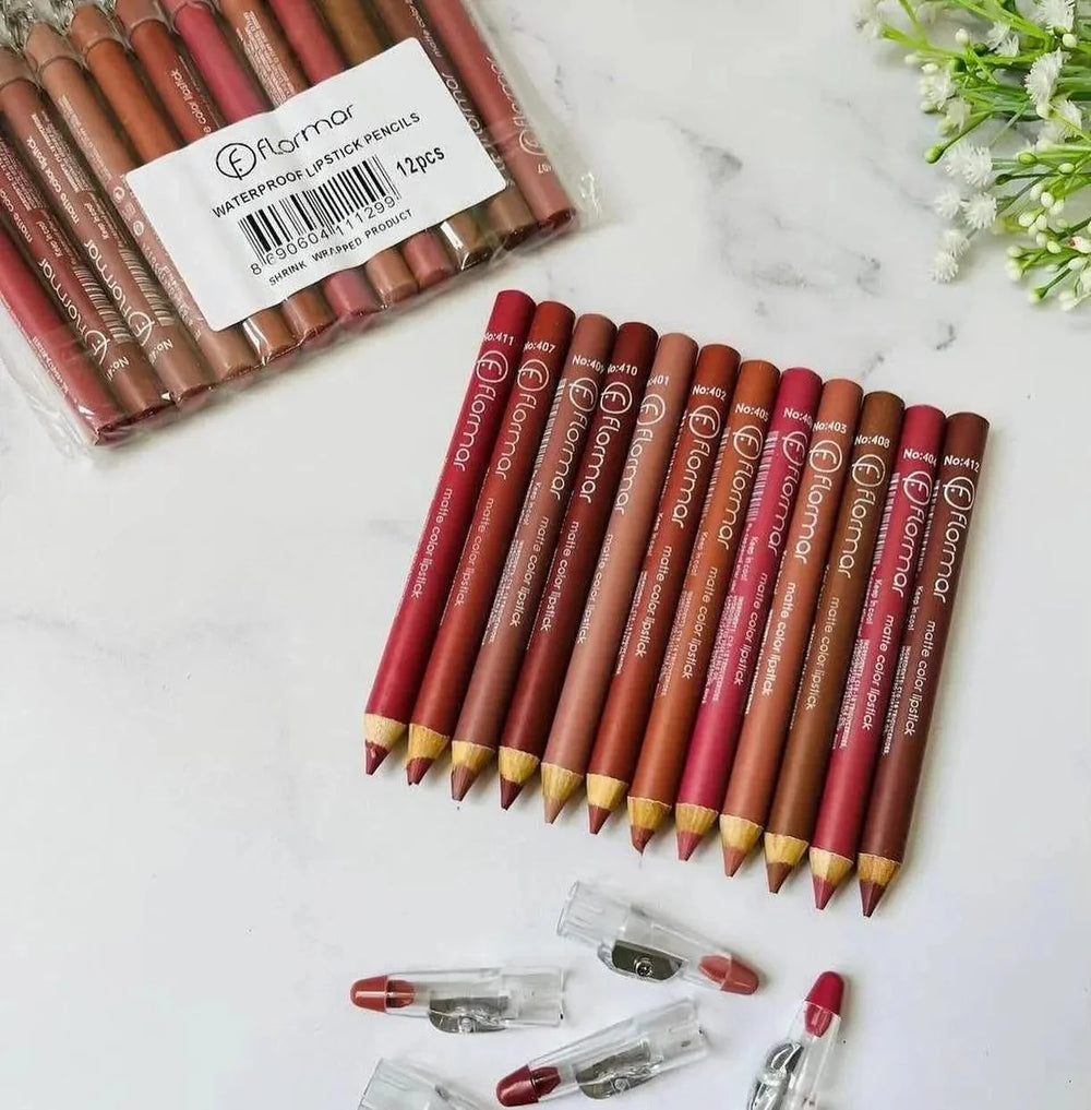 Flormar Lip Pencil – Pack of 12 Flormar