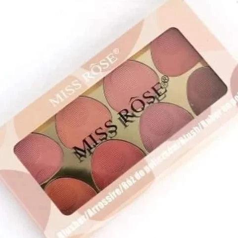 Miss Rose New Blush-on Palette - 8 Colors Miss Rose