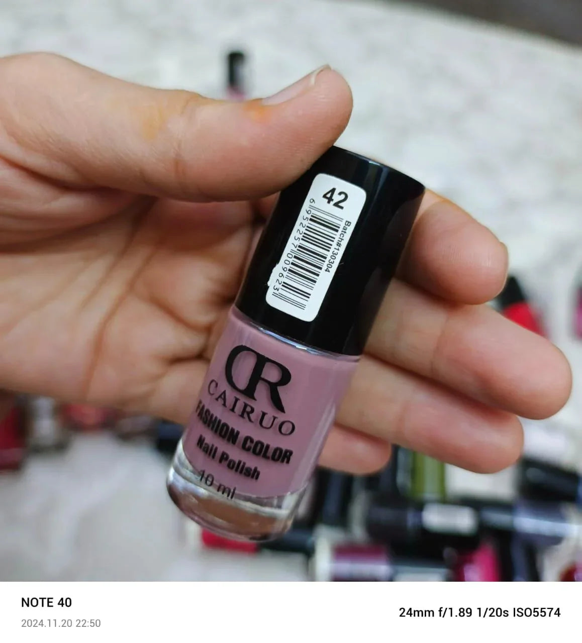 Cairuo Permanent Nail Polish CR
