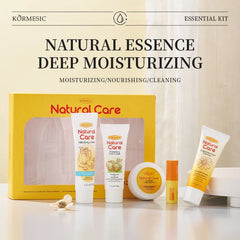 Kormesic Natural Care Essential Kit Moisturizing Nourishing and Cleansing Skincare KORMESIC