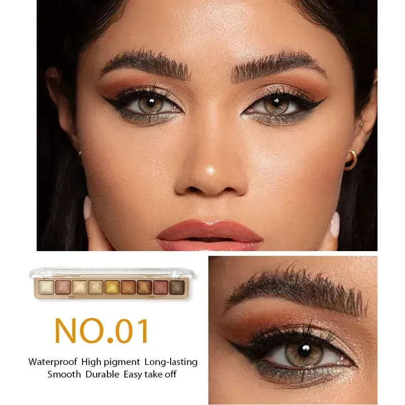 9 Colors Msyaho Eye Shadow Powder Box Msyaho