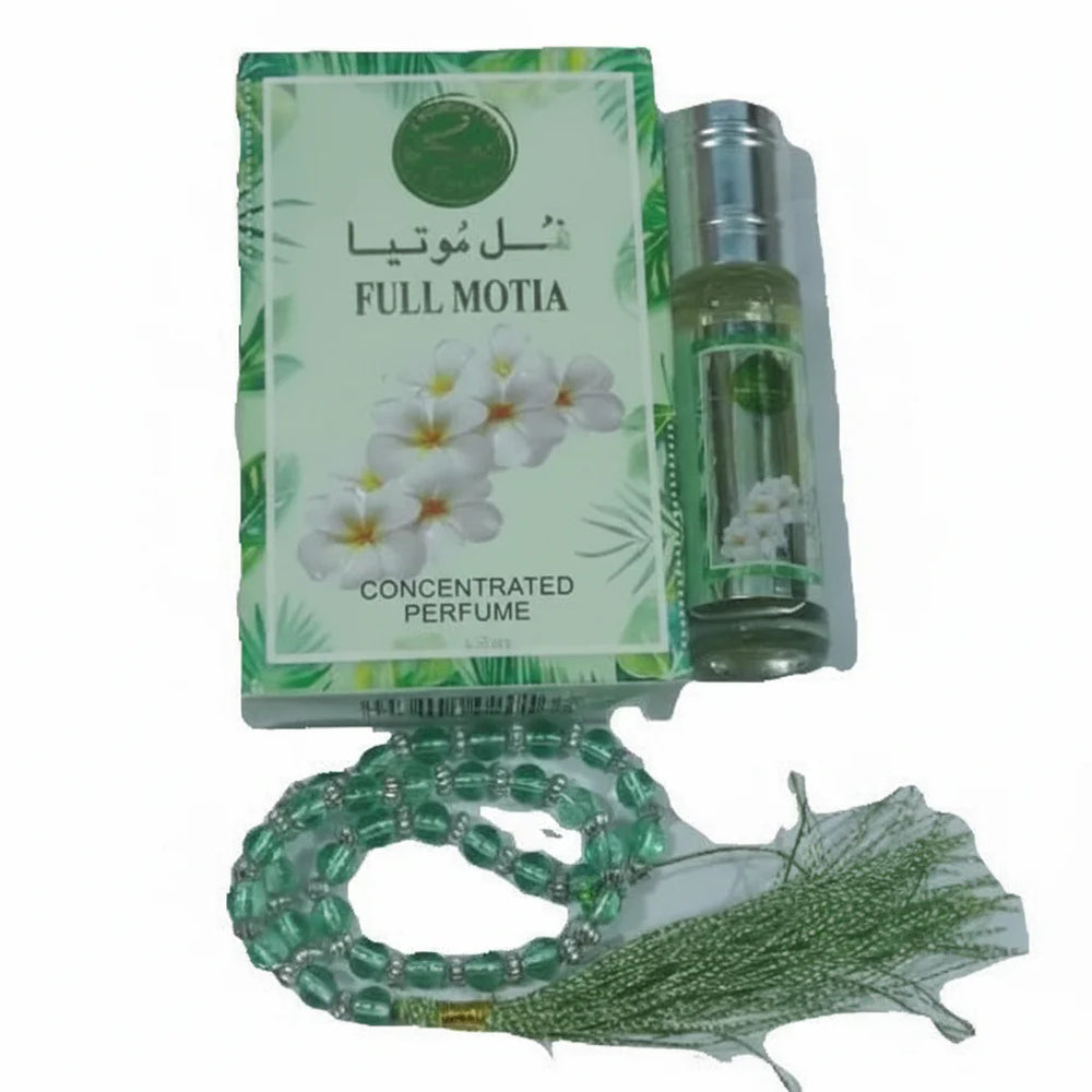 Original labbaik Full Motia attar With Tasbeeh - 6ml Cosmia