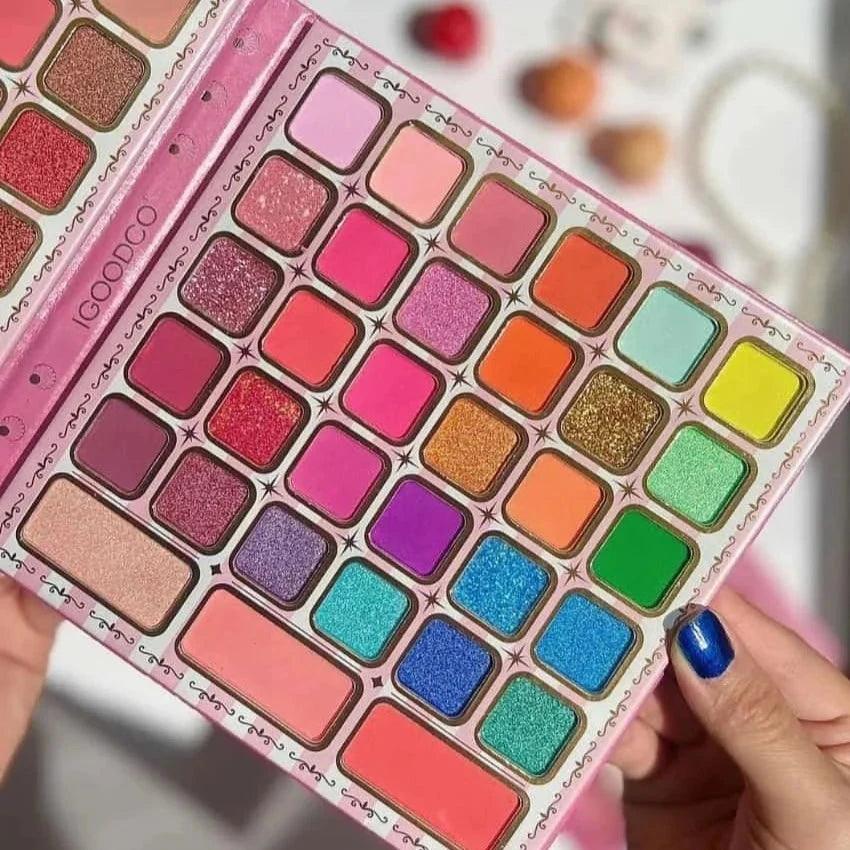 66 Color Complete Eyeshadow Kit Cosmia.pk