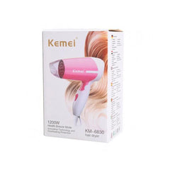 Kemei- Portable Mini Hair Dryer- KM-6830 Kemei