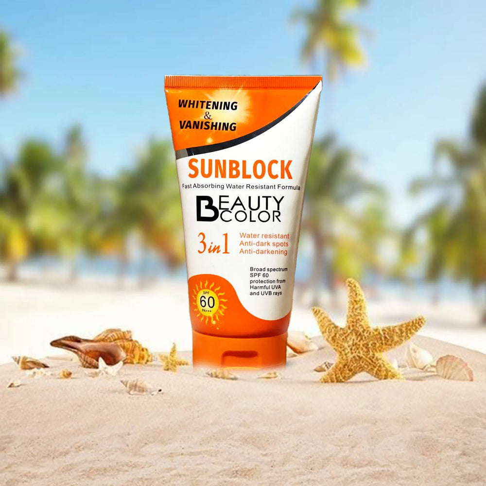 BEAUTY COLOR Sunblock with SPF 60 Beauty Color