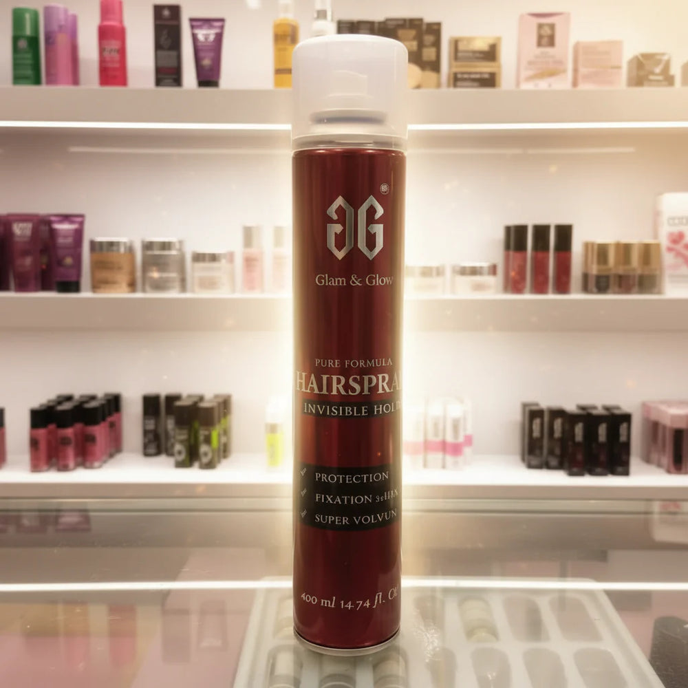 Glam & Glow Pure Formula Hairspray - 400ml Glam & Glow
