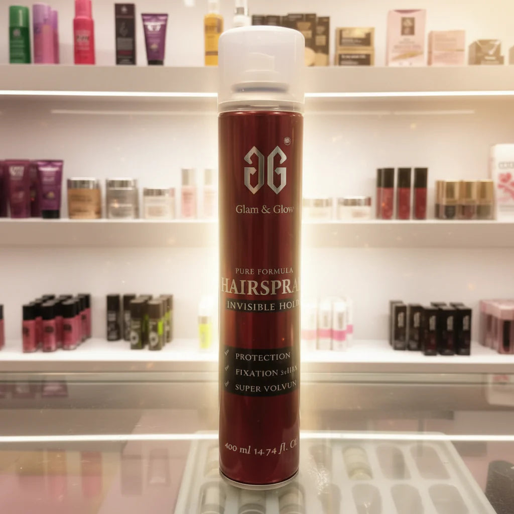 Glam & Glow Pure Formula Hairspray - 400ml Glam & Glow