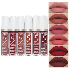 6 Pcs Bob Matte Lipgloss Set Bob