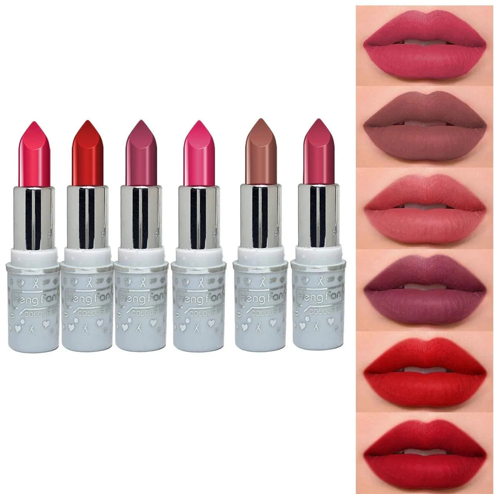 Heng Fang Matte Lipsticks -  12 Pcs Heng Fang