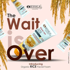 Jessica Face Wash Natural Organic Rice 125ml Jessica