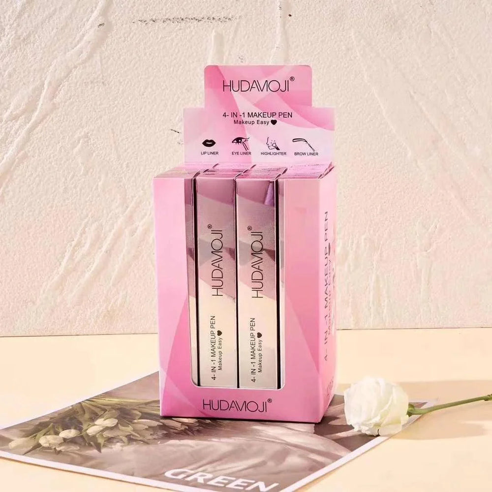 4 In 1 Multifunctional Highlighter Eyeshadow Pen Hudamoji
