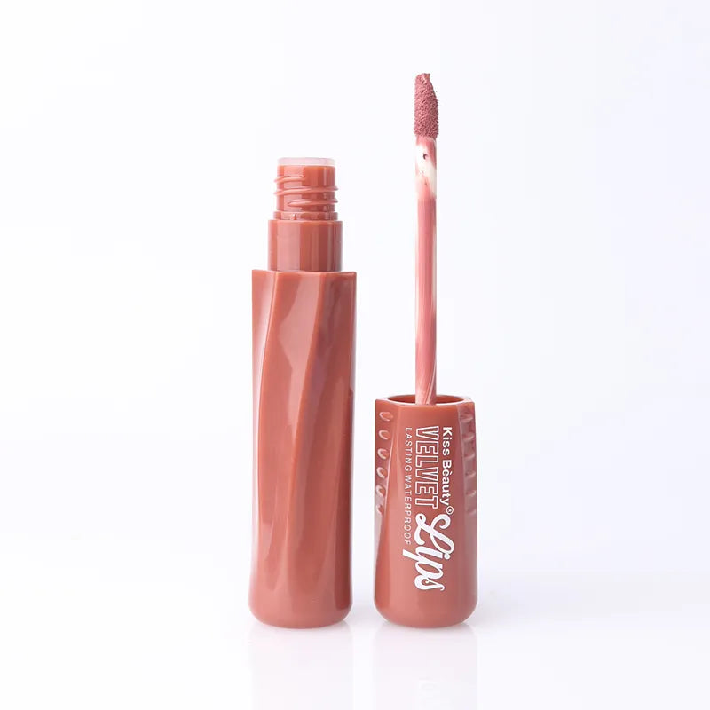 Kiss Beauty Velvet Long Lasting Waterproof Lipgloss Kiss Beauty