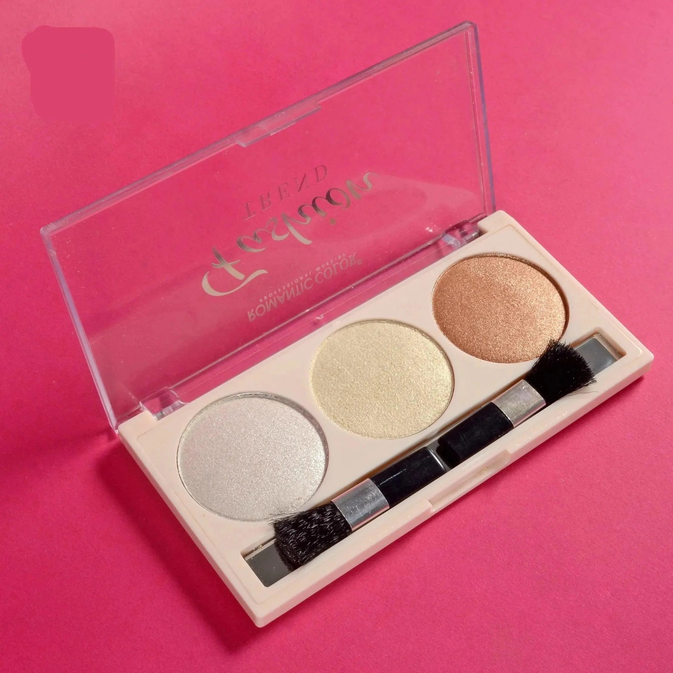 3 in 1 Fashion Trend-Blusher and Highlighter Makeup Kit Romantic Color