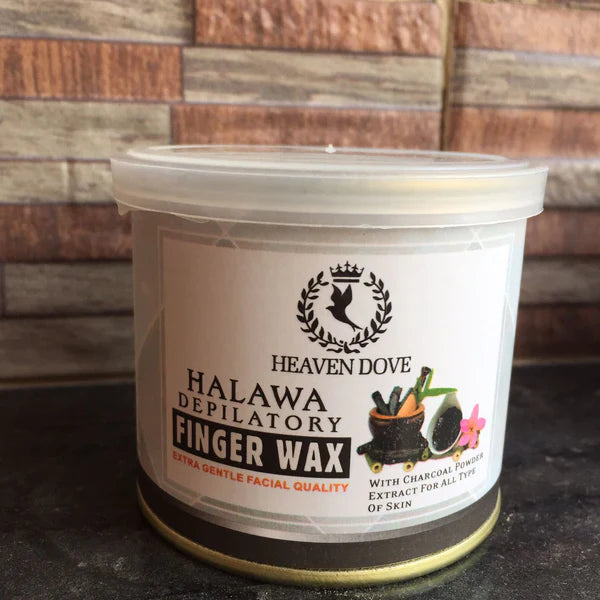 Heaven Dove Charcoal Halawa Finger Wax 170g Heaven Dove
