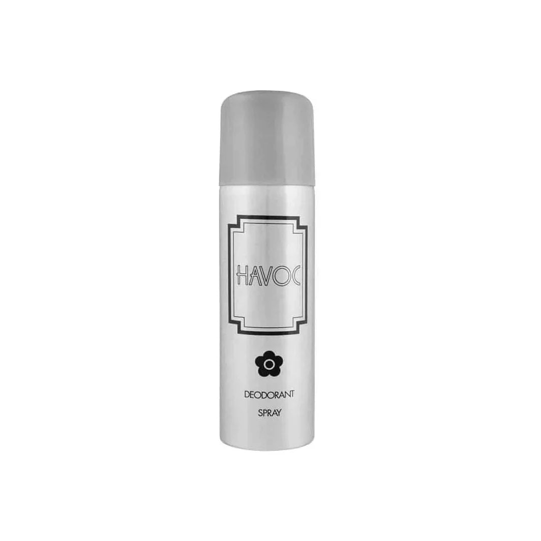 Havoc Silver Body Spray Deodorant For Men - 200ml Havoc