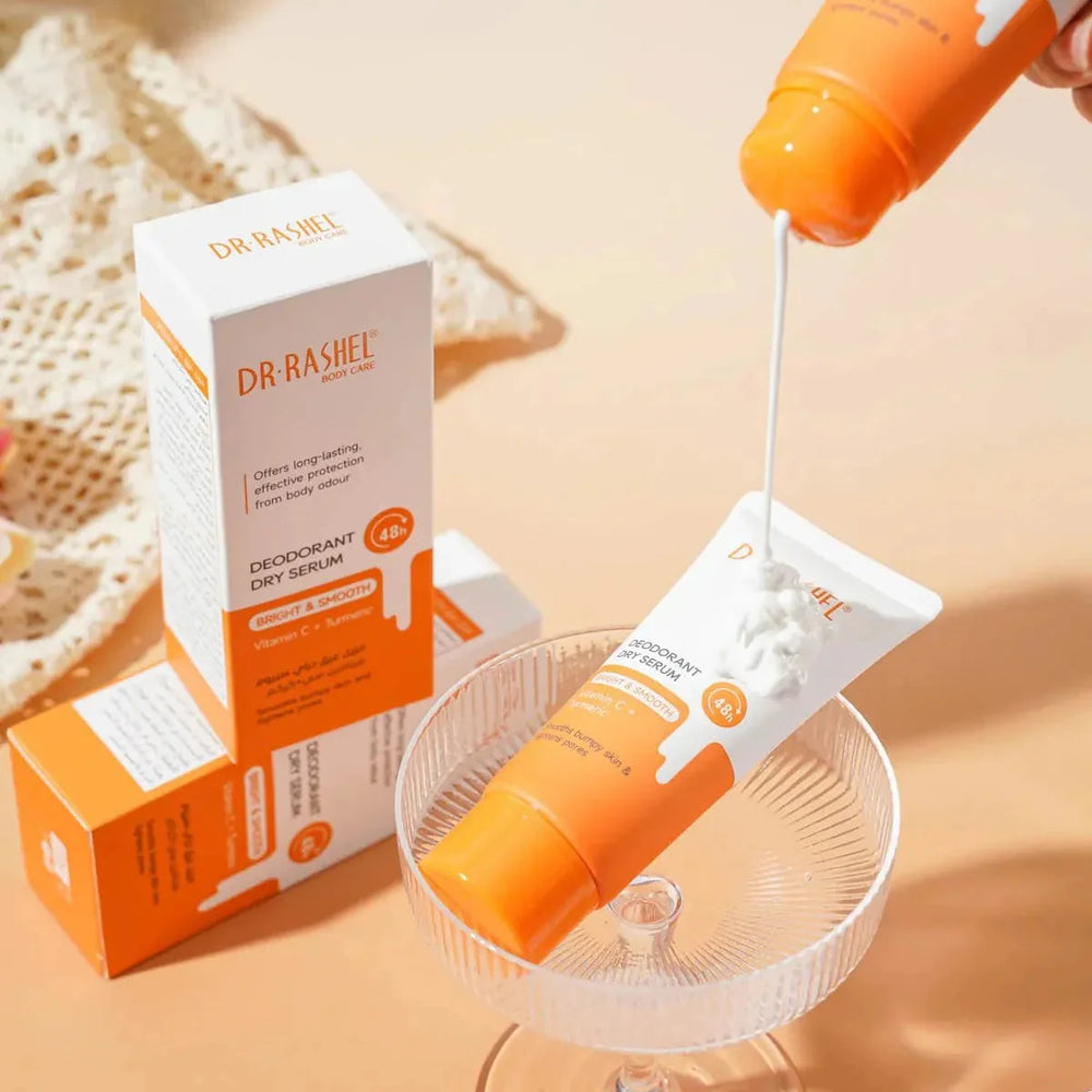 DR.RASHEL Vitamin C +Turmeric Deodorant Dry Serum - 60ml DR.Rashel