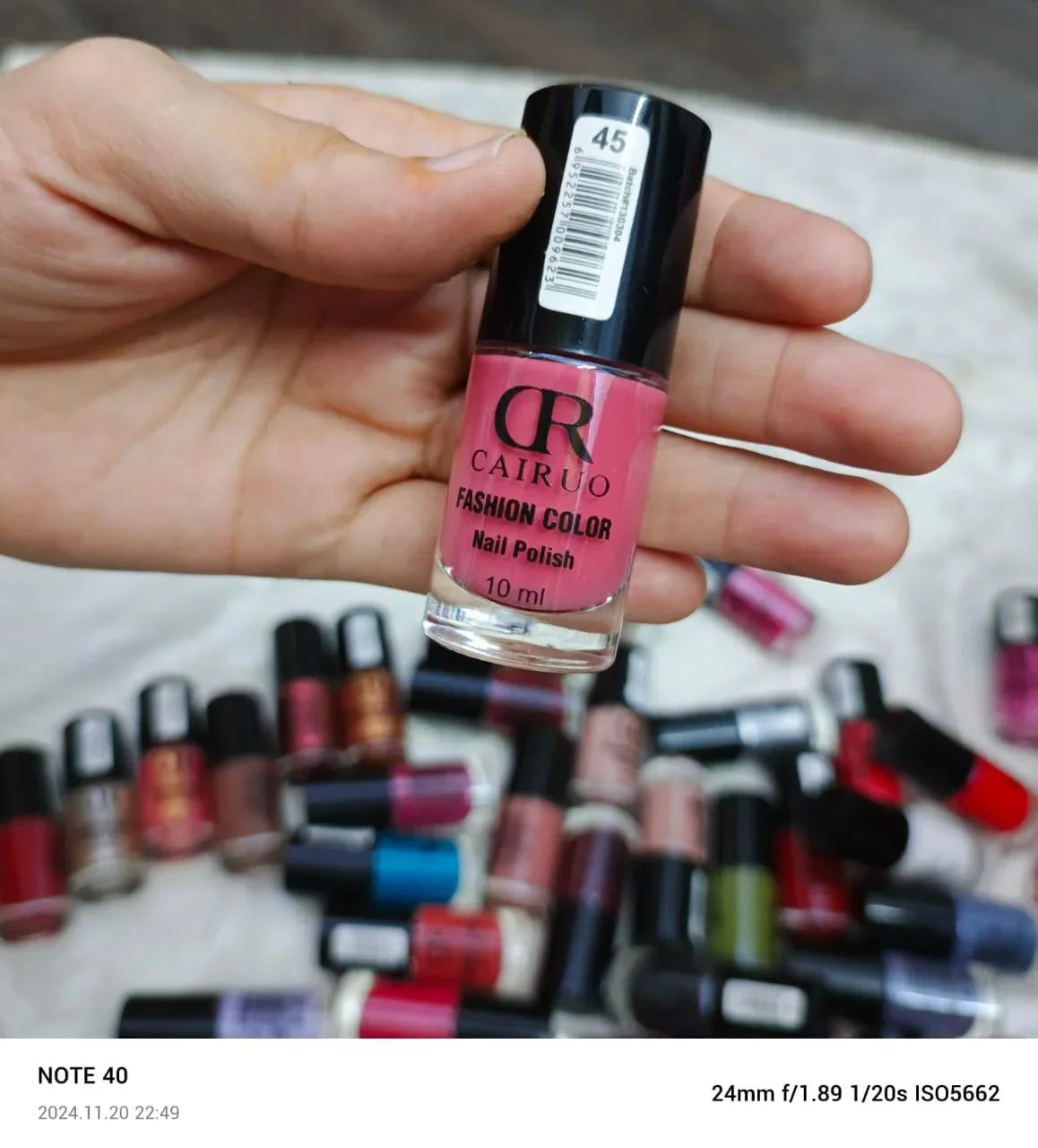 Cairuo Permanent Nail Polish CR