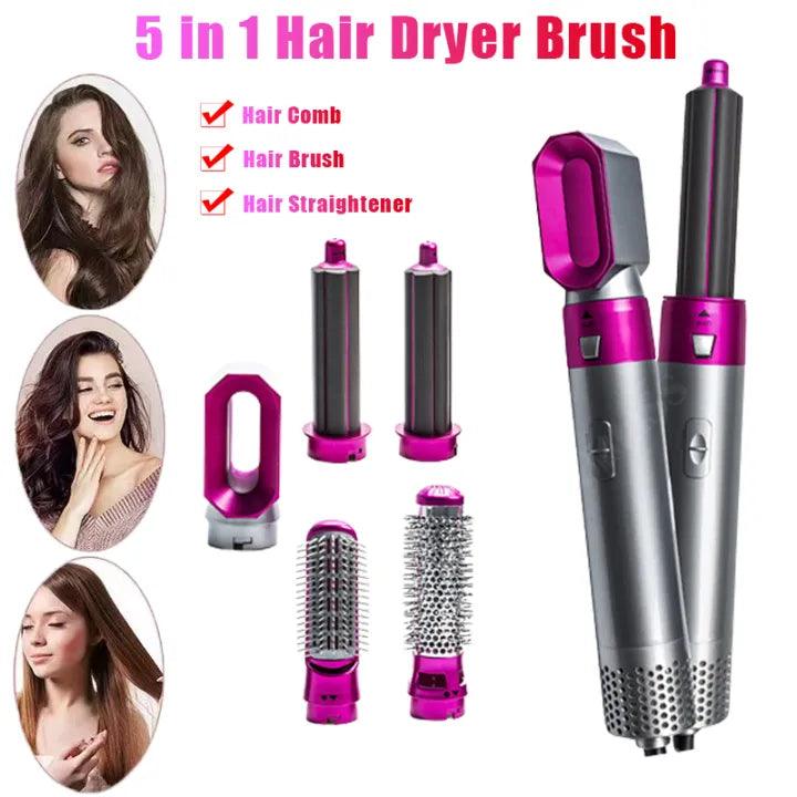 5 in 1 Hot Hair Dryer With Free Mini Spray - Limited Stock Cosmia