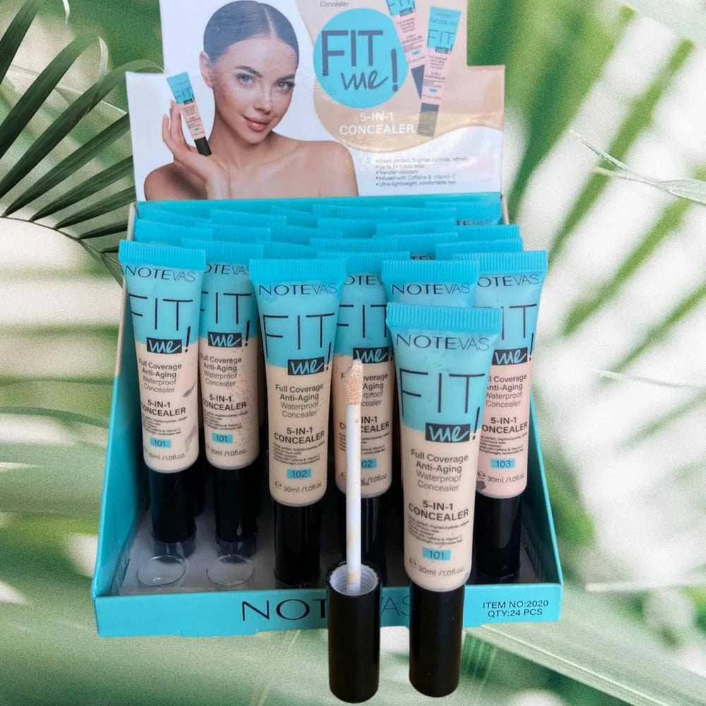 Fitme Full Coverage Water Proof Anti Aging 5 in 1 Concealer Notevas