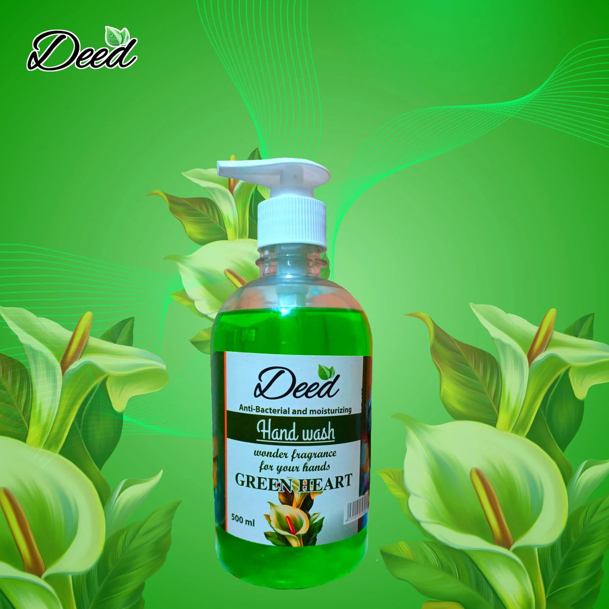 Deed Green Heart Hand Wash Deed