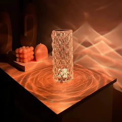 Diamond Rose Crystal Lamp 16 Color Changing with remote Cosmia.pk