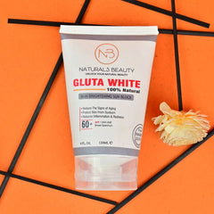 Naturals Beauty Gluta White Sun Block SPF 60+ - 120ml Naturals Beauty