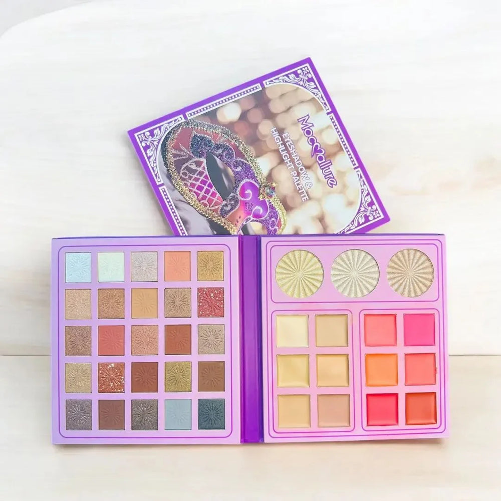 Mocallure Eyeshadow & Highlighter Palette Mocallure
