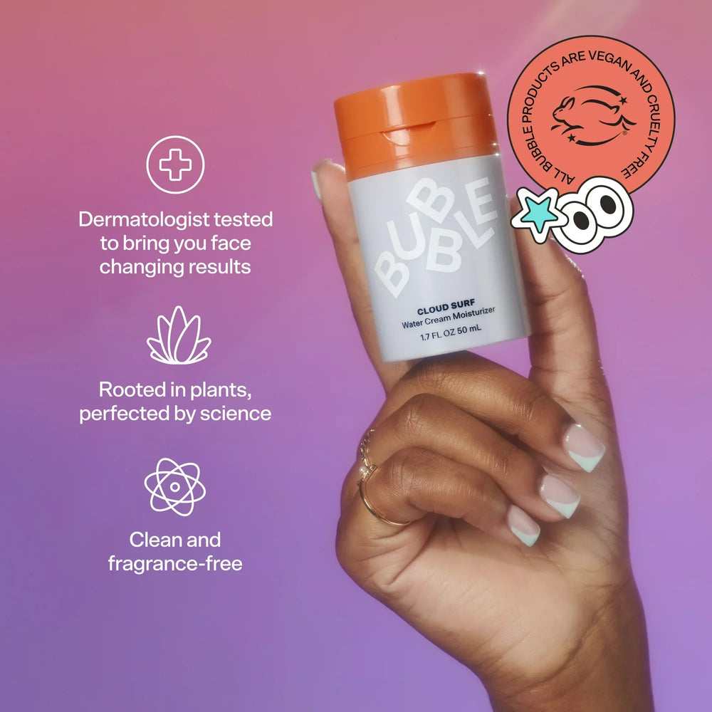 Bubble Skincare Cloud Surf Water Cream – 50ml Bubble