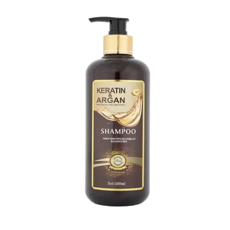 Keratin & Argan Sulfate Free Shampoo - 500ml Arizona Professional