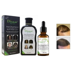 DISAAR 2 In 1 Hair Growth Essential Oil & Anti-Hair Loss Shampoo Disaar