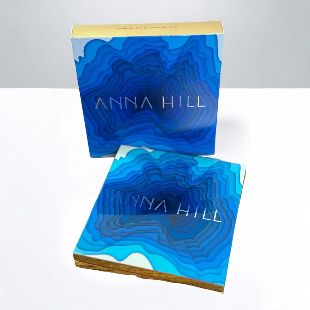 Anna Hill Sapphire Eyeshadow Palette (12 Colors) Anna Hill