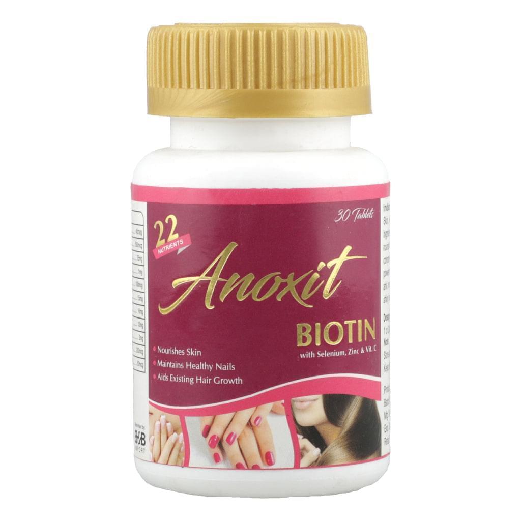 Anoxit biotin capsule 💊 30pcs in Jar Anoxit