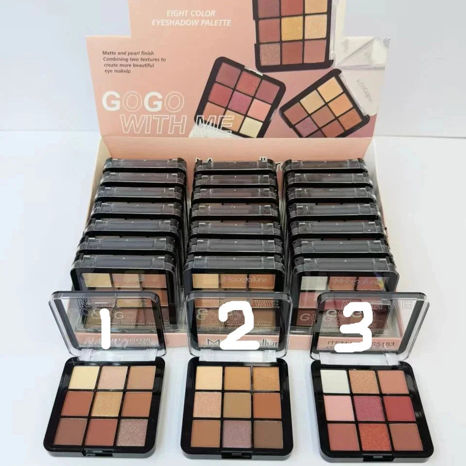 Mocallure Gogo With Me Eyeshadow Palette - Each Mocallure