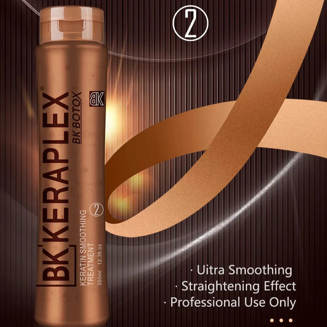 BK Botox Keratin Hair Treatment Kit 300ml x 3 keraplex