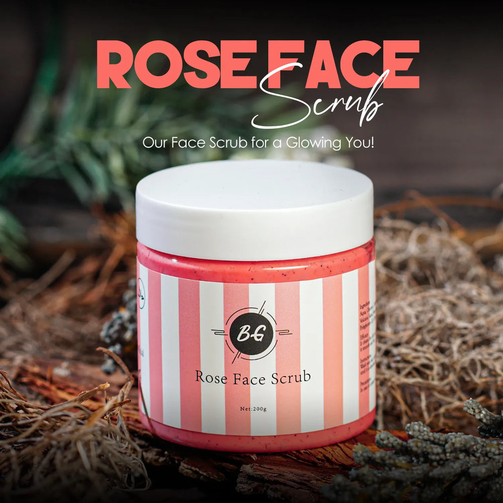 BG Rose Face Scrub - 200g BG