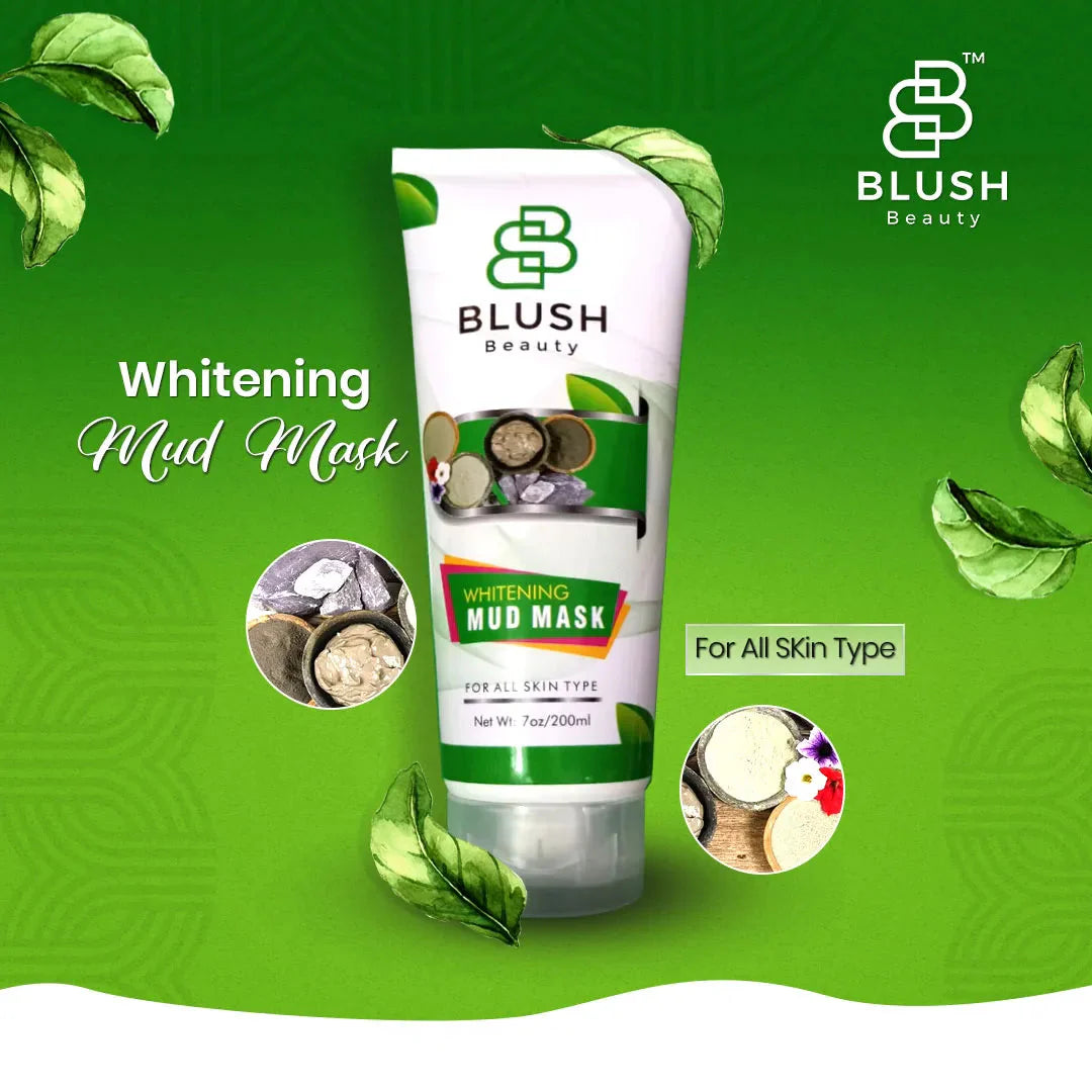 Blush Beauty Whitening Mud Mask – 200ml Blush Beauty