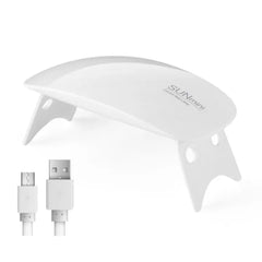 SUNmini Portable 6W Mini UV Lamp, Resin 6 LED Curing Light USB Charge SUNmini