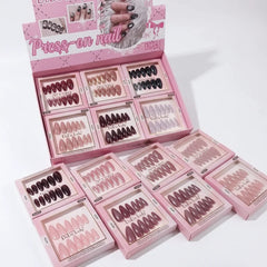 DoDo Lady Cat's Eye Press On Gel Nails - 12 Pcs Dodo Lady