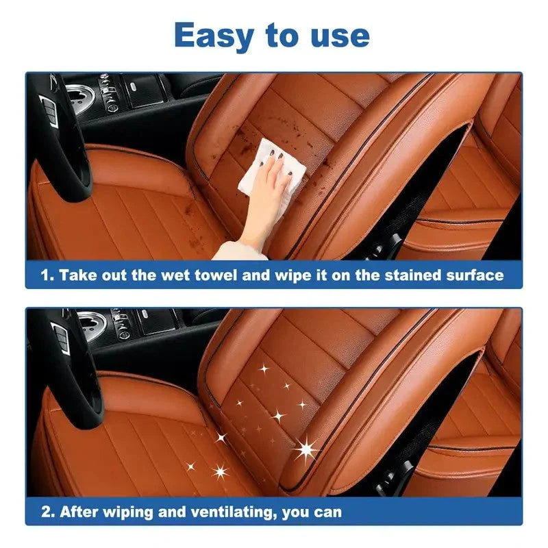 Car interior cleaning and polishing Wipes - PACK OF 80 Cosmia.pk