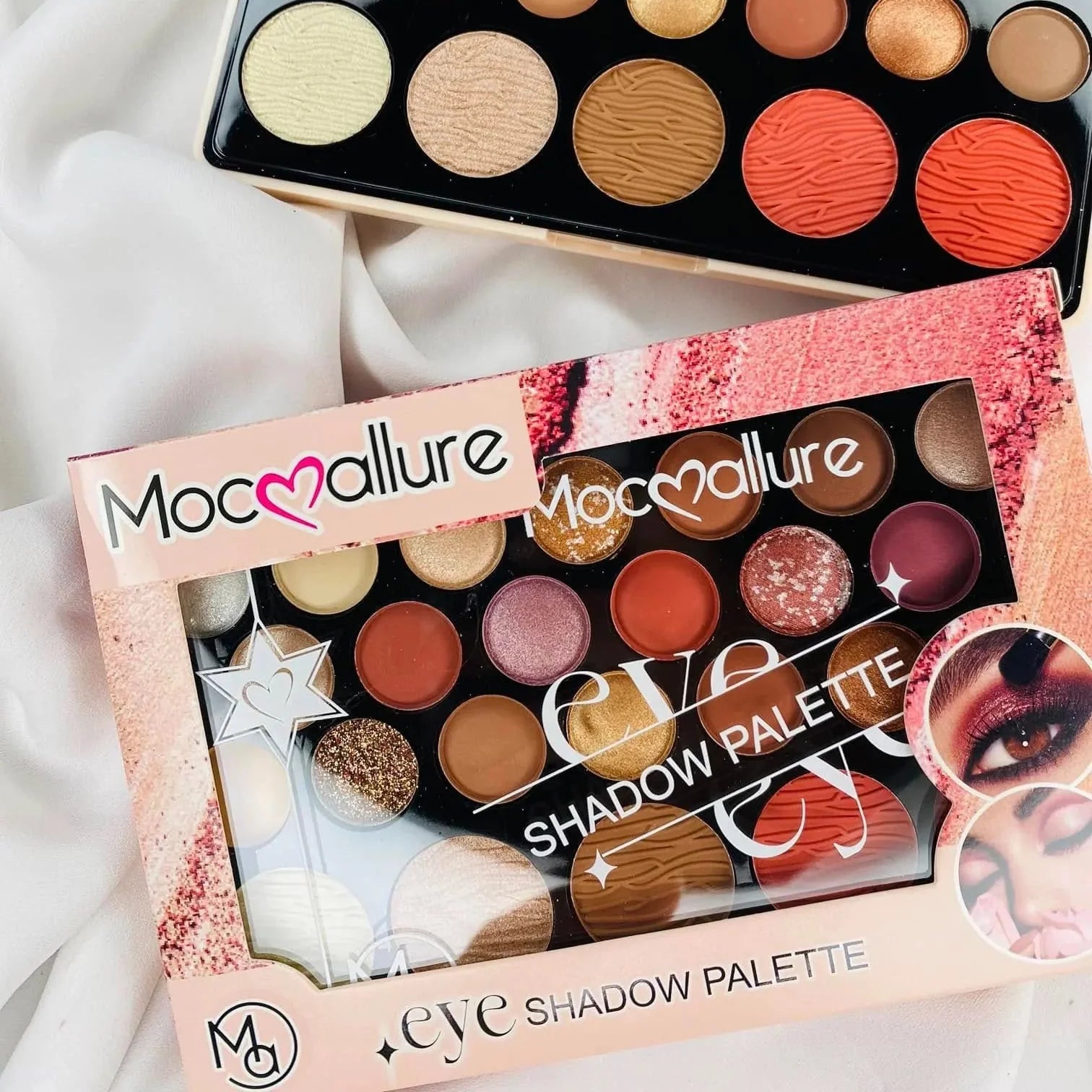 Mocallure Eyeshadow + Blush Palette - 20 Colors Mocallure