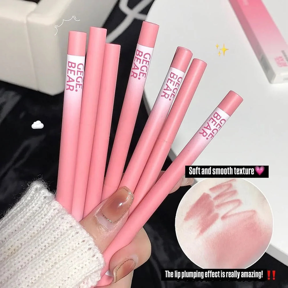 Gege Bear Lip Liner Pencil Matte Lipstick Gege Bear