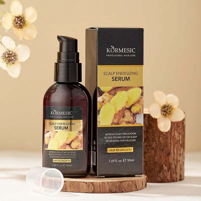 KORMESIC Refreshing Moisturizing Nourishing ginger hair grow Serum 50ml KORMESIC