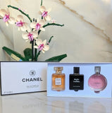 Chanel Perfume Gift Set for Women 3-in-1 (3 x 30ml) - Dubai - 100% Original Testers