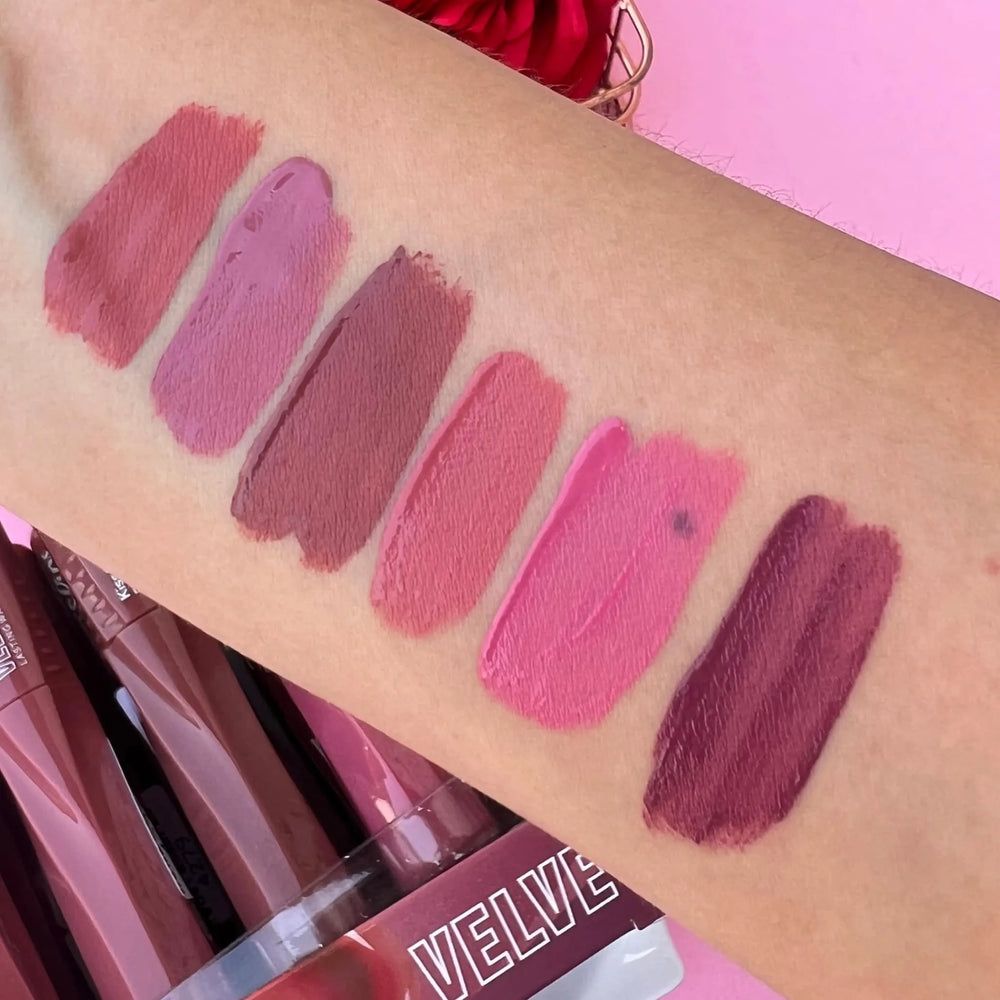 Kiss Beauty Velvet Long Lasting Waterproof Lipgloss Kiss Beauty