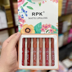 RPK Nude Matte lip gloss 6 pack rpk
