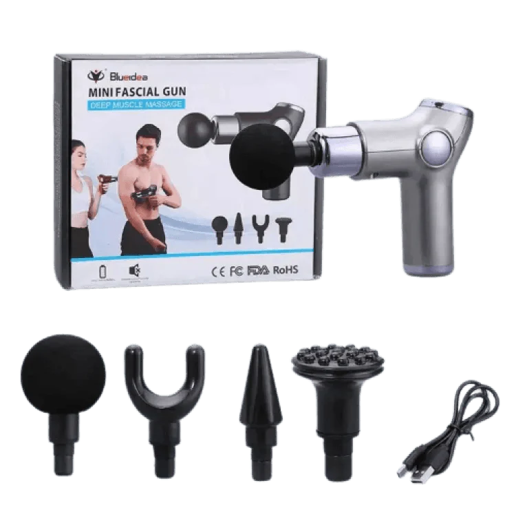 Blueidea Mini Fascial (Fascia) Gun Deep Muscle Massager Blueidea