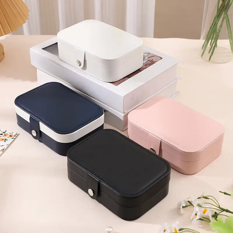 Velvet Multi‑function Jewelry Storage Box Cosmia.pk