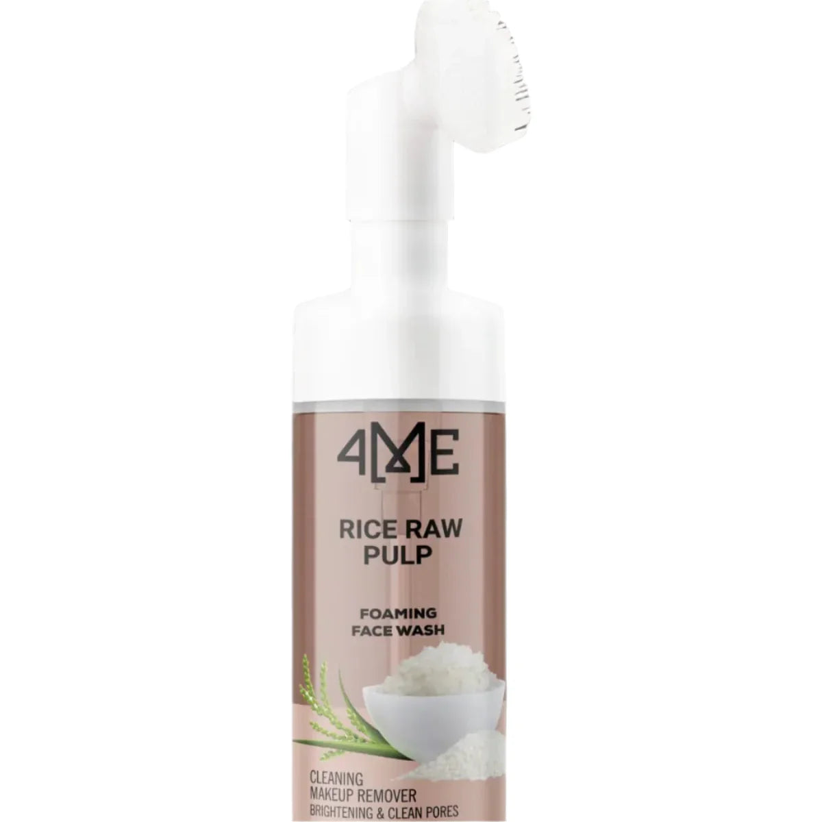 4ME Rice Raw Pulp Foaming Face Wash 100ml 4ME